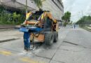 Gobierno de Montería hace mejoramiento en la calle 44 con carrera 8