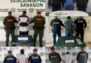 Capturan a 5 personas por tráfico de estupefacientes en diferentes partes de Córdoba