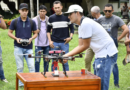 En el cielo de Unicórdoba volaron una decena de drones diseñados por estudiantes de Ingeniería Mecánica